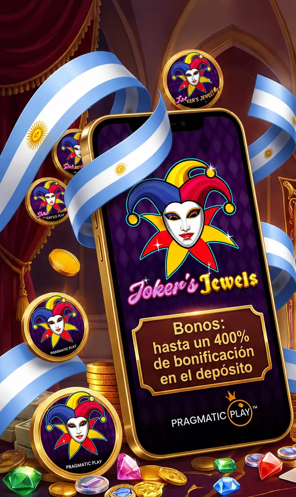 Joker's Jewels i Sweet Bananza screenshot