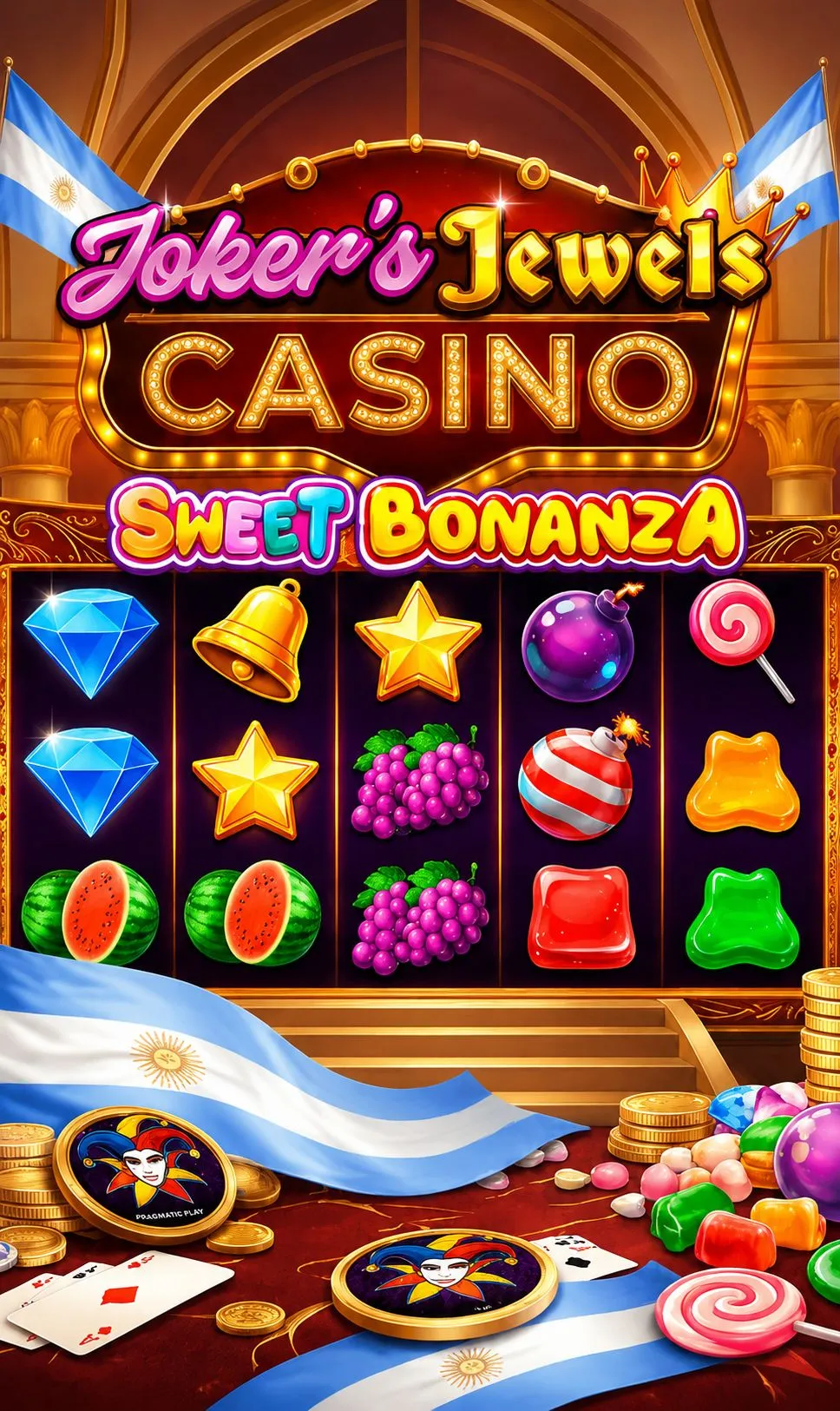 Joker's Jewels i Sweet Bananza preview 2