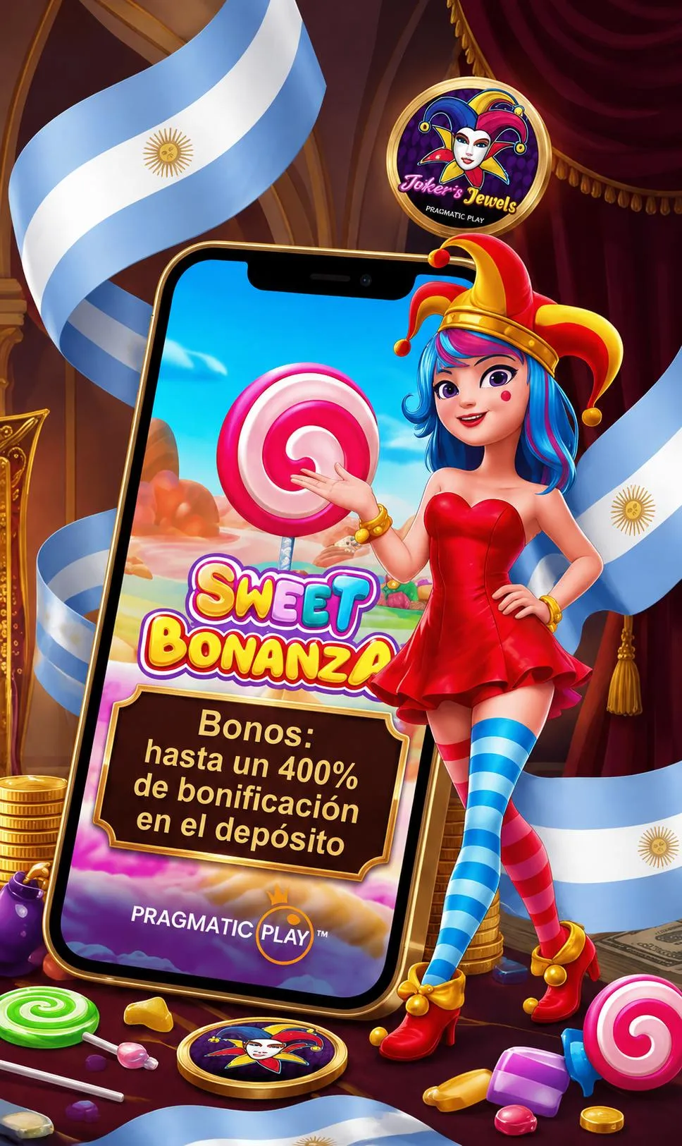 Joker's Jewels i Sweet Bananza preview 3